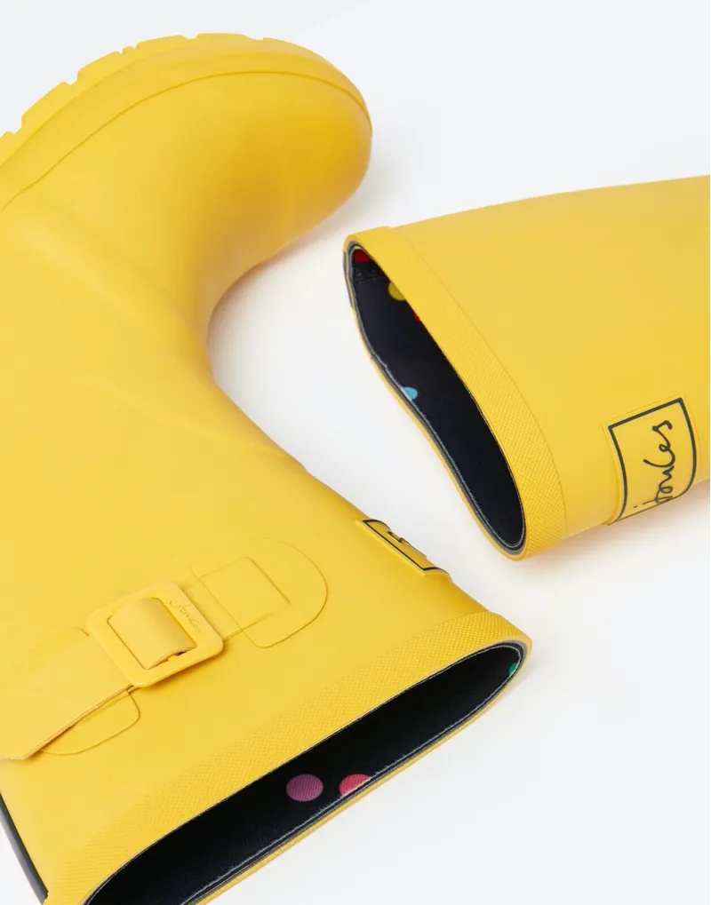 Joules Ladies Kelly Neoprene Lined Antique Gold Wellies